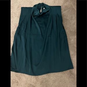 Sleeveless Green Women's Top Entro Brand